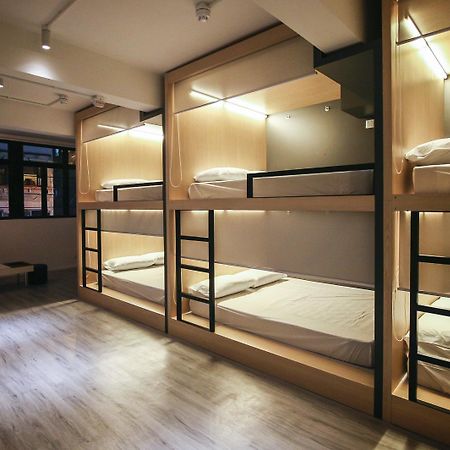 The Mahjong Boutique Hostel Kowloon Stadt Exterior foto