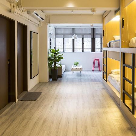 The Mahjong Boutique Hostel Kowloon Stadt Exterior foto