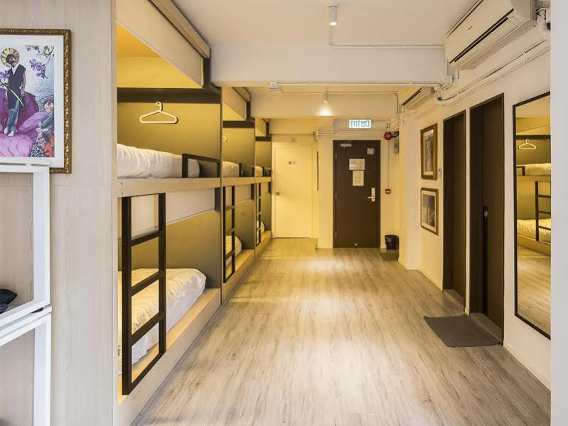 The Mahjong Boutique Hostel Kowloon Stadt Exterior foto